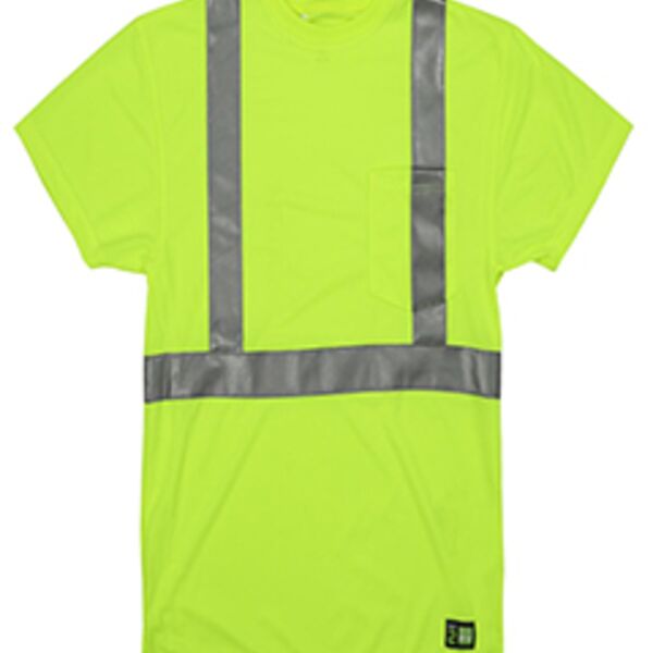 Men's Hi-Vis Class 2 Performance Pocket T-Shirt Thumbnail