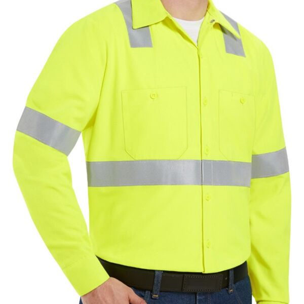 High Visibility Work Shirt Tall Sizes Thumbnail