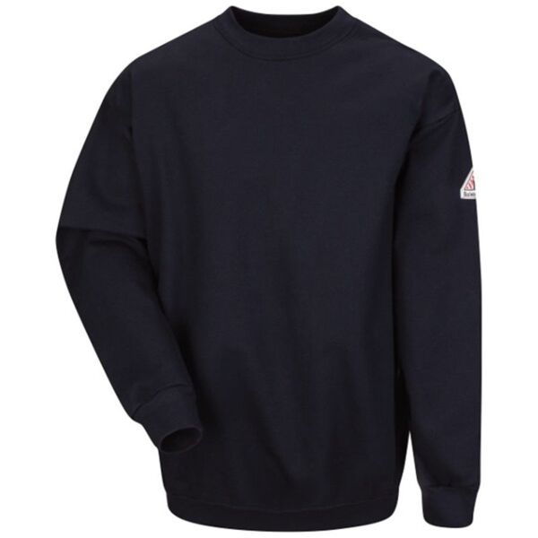 Pullover Crewneck Sweatshirt - Cotton/Spandex Blend Thumbnail