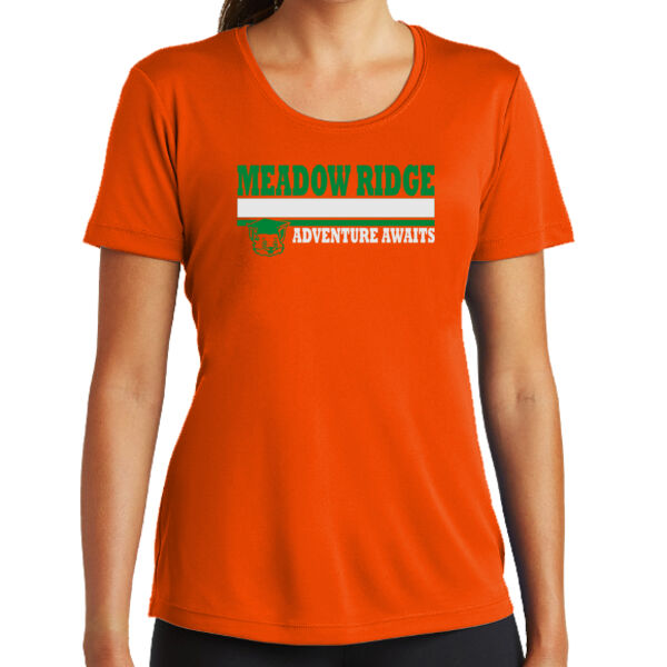 Ladies T Shirt - Orange Thumbnail